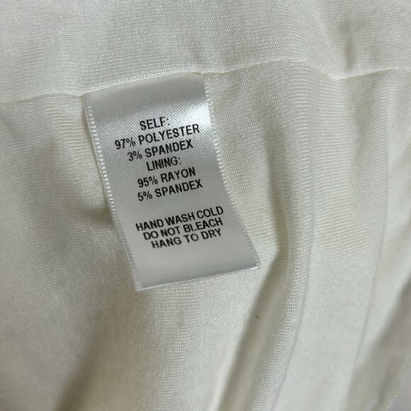 Lulus Prima Donna Life White/Beige  Lace Backless Mini Dress Size Small NWT - Picture 8 of 9